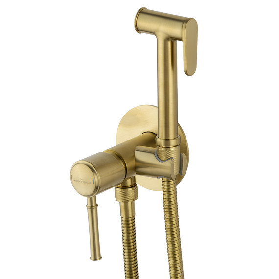 набор для гигиенического душа Wonzon & Woghand Tor WW-88829073-BG (со скрытой частью) золото - фото 3