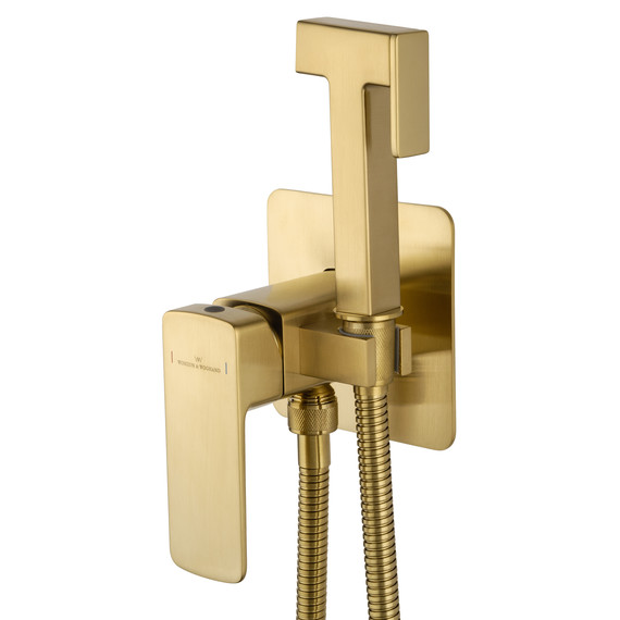 набор для гигиенического душа Wonzon & Woghand Edge WW-88829003-BG (со скрытой частью) золото - фото 3