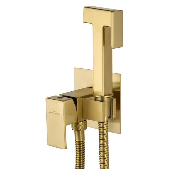 набор для гигиенического душа Wonzon & Woghand WW-88829903-BG (со скрытой частью) золото - фото 3