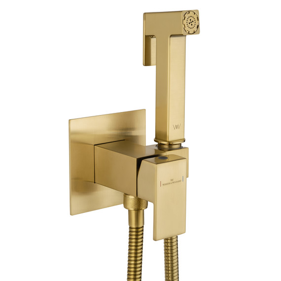 набор для гигиенического душа Wonzon & Woghand WW-88829903-BG (со скрытой частью) золото - фото 4