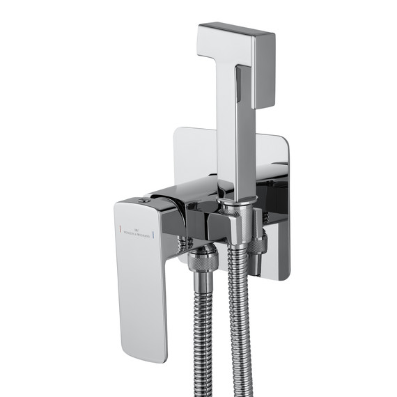 набор для гигиенического душа Wonzon & Woghand Edge WW-88829003-CR (со скрытой частью) - фото 3