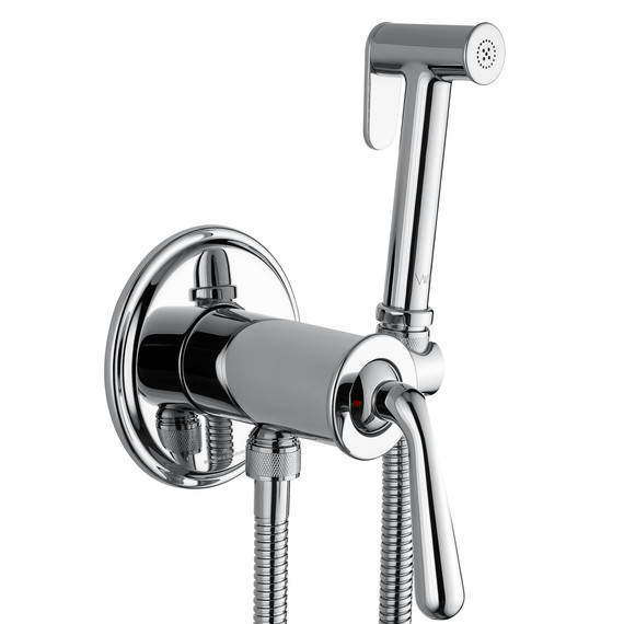 набор для гигиенического душа Wonzon & Woghand Steam WW-88829008-CR (со скрытой частью) - фото 4