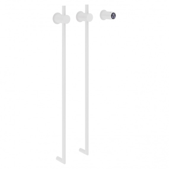 Полотенцесушитель электрический Abber Charme П2 800x345 мм AH4002MW, белый матовый - фото 