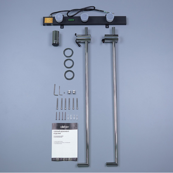 Полотенцесушитель электрический Abber Charme П2 800x345 мм AH4002 - фото 4