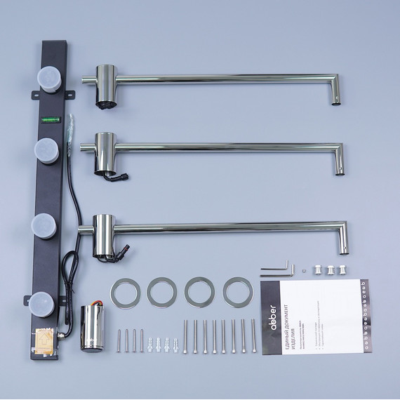 Полотенцесушитель электрический Abber Charme П3 495x520 мм AH4003 - фото 4