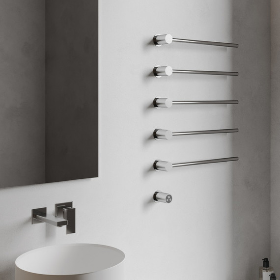 Полотенцесушитель электрический Abber Charme П5 795x520 мм AH4005 - фото 3