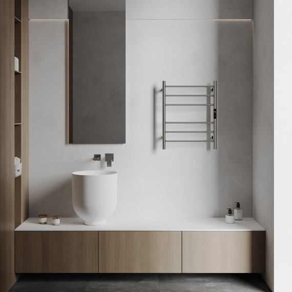 Полотенцесушитель электрический Abber Standard П6 630x500 мм AH4606 - фото 2