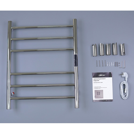 Полотенцесушитель электрический Abber Standard П6 630x500 мм AH4606 - фото 6