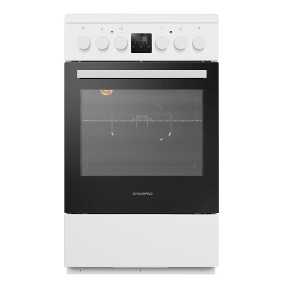 Электрическая стеклокерамическая плита Maunfeld MEC55CW08D - фото 2