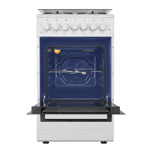 Газовая плита с электрической духовкой Maunfeld MGC50ECW02 - фото 4