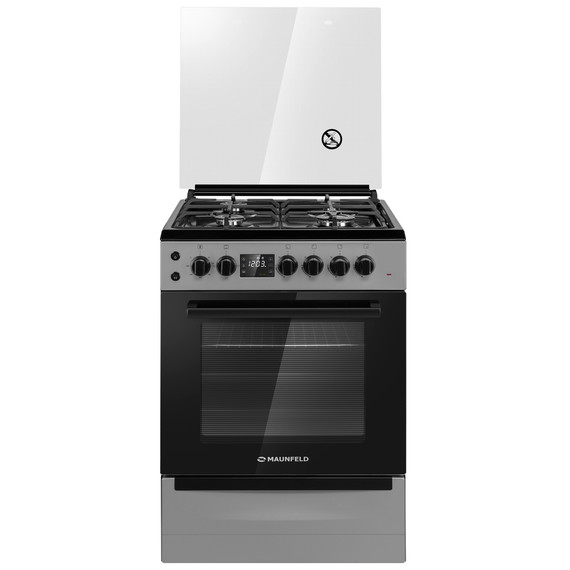 Газовая плита с электрической духовкой Maunfeld MGC60ECGR05 - фото 