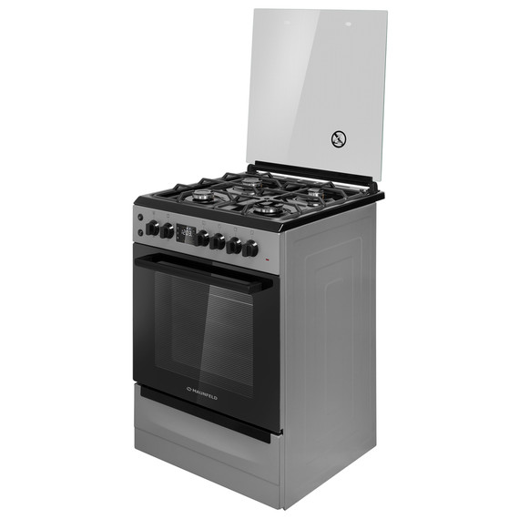 Газовая плита с электрической духовкой Maunfeld MGC60ECGR05 - фото 6