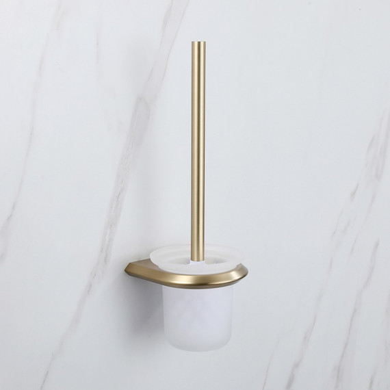 Ершик для унитаза Abber Nord AA1532G, цвет золото матовое - фото 2