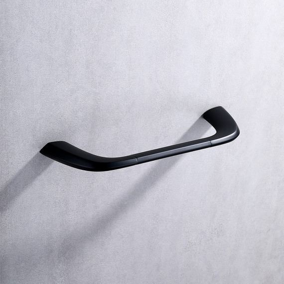 Держатель для полотенец Abber Nord AA1551B, цвет чёрный матовый - фото 2