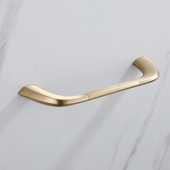 Держатель для полотенец Abber Nord AA1551G, цвет золото матовое - фото 2