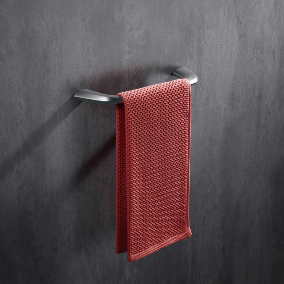 Держатель для полотенец Abber Nord AA1551SP, цвет сатин - фото 2