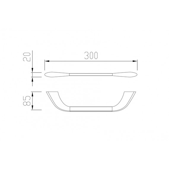 Держатель для полотенец Abber Nord AA1551 - фото 3