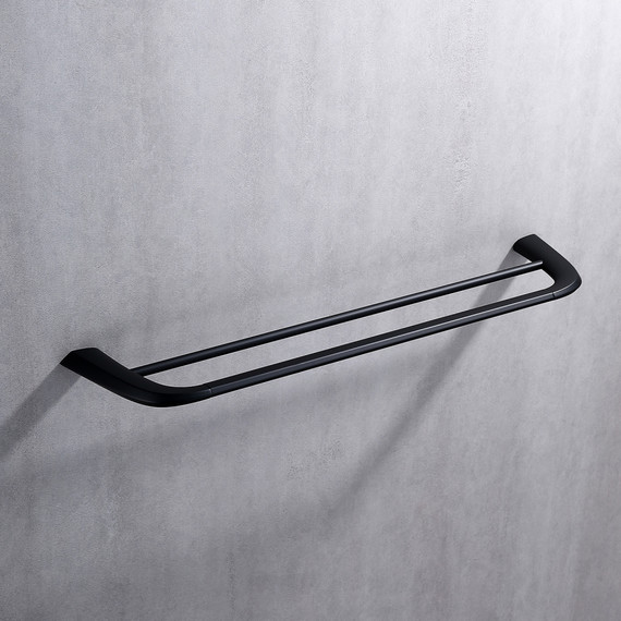 Держатель для полотенец Abber Nord AA1553B, цвет чёрный матовый - фото 2