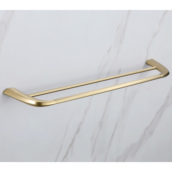 Держатель для полотенец Abber Nord AA1553G, цвет золото матовое - фото 2