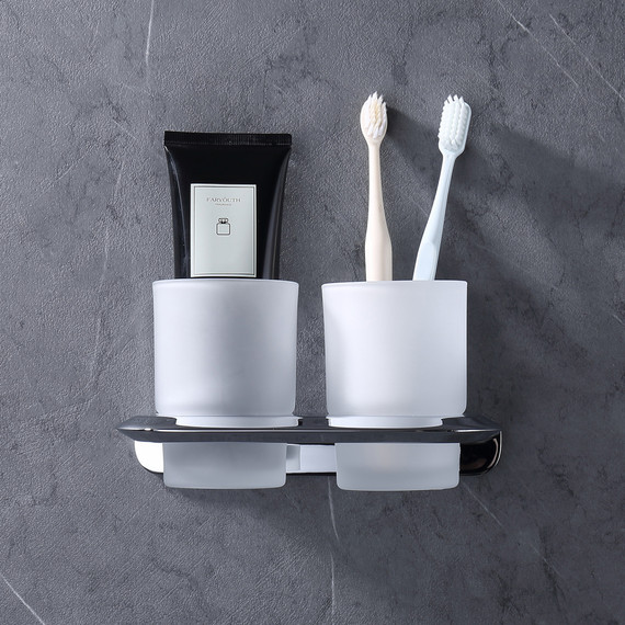 Стакан двойной для зубных щеток Abber Nord AA1557 - фото 2