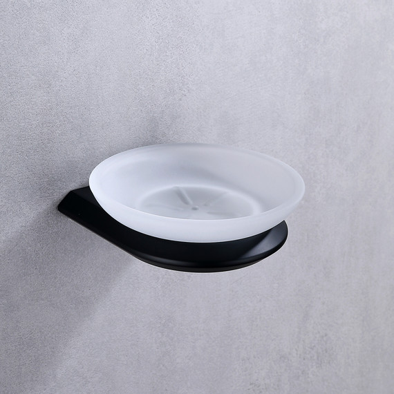 Мыльница Abber Nord AA1558B, цвет чёрный матовый - фото 2