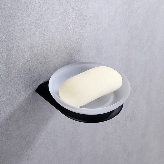 Мыльница Abber Nord AA1558B, цвет чёрный матовый - фото 3
