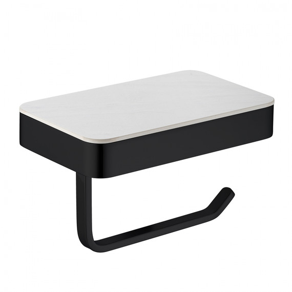 Держатель для туалетной бумаги ABBER Westen AA1730B, цвет чёрный матовый - фото 