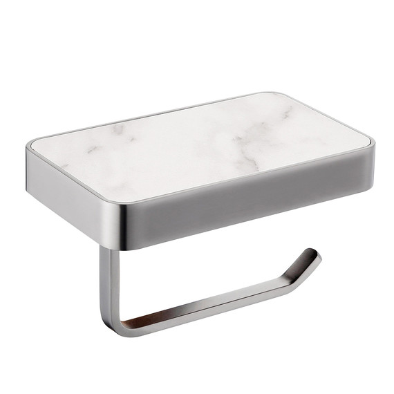 Держатель для туалетной бумаги ABBER Westen AA1730SP, цвет сатин - фото 