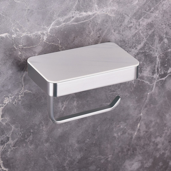 Держатель для туалетной бумаги ABBER Westen AA1730SP, цвет сатин - фото 2