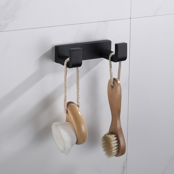 Набор крючков Abber Westen AA1750B, цвет чёрный матовый - фото 2