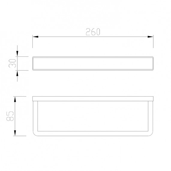 Держатель для полотенец Abber Westen AA1753B, цвет чёрный матовый - фото 2