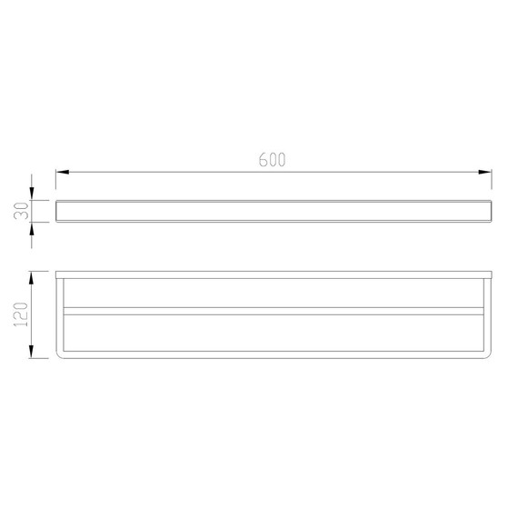 Полотенцедержатель Abber Westen AA1756NG, цвет никель - фото 3