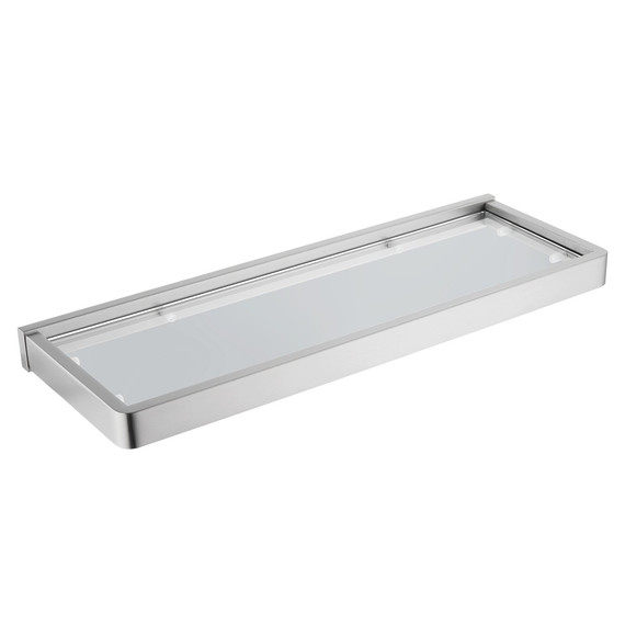 Стеклянная полка Abber Westen AA1759SP 40 см, цвет сатин - фото 