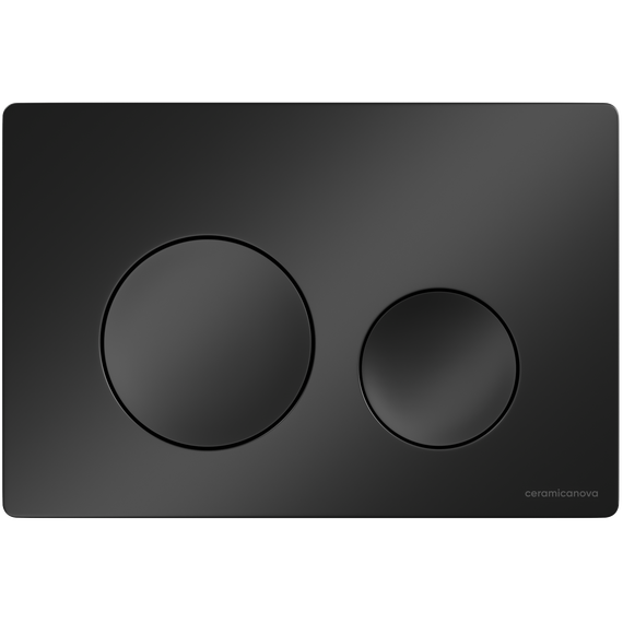 Кнопка смыва Ceramicanova Balance Circle CN12-001MB, чёрный матовый - фото 