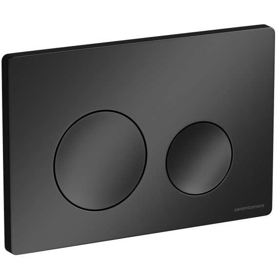 Кнопка смыва Ceramicanova Balance Circle CN12-001MB, чёрный матовый - фото 2