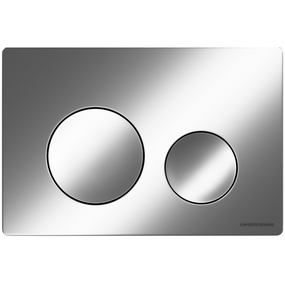 Кнопка смыва Ceramicanova Balance Circle CN12-001M, хром матовый - фото 