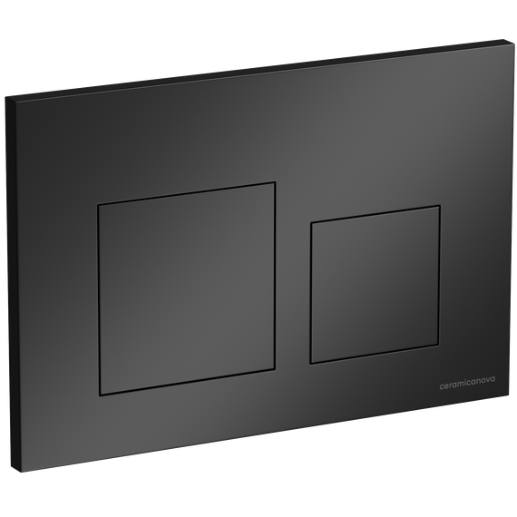Кнопка смыва Ceramicanova Balance Square CN12-002MB, чёрный матовый - фото 2