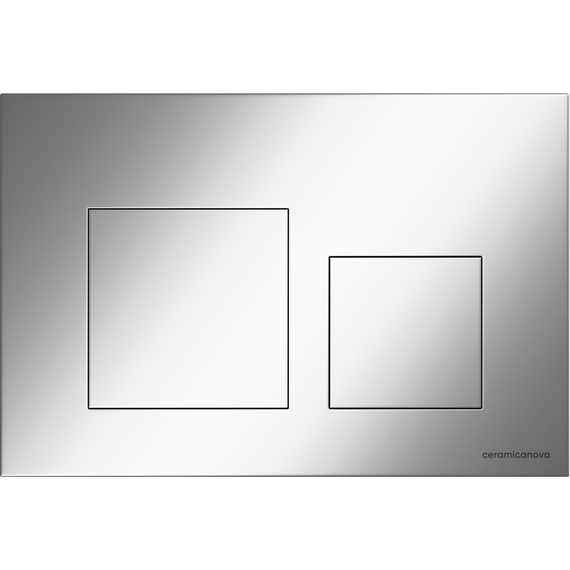 Кнопка смыва Ceramicanova Balance Square CN12-002M, хром матовый - фото 