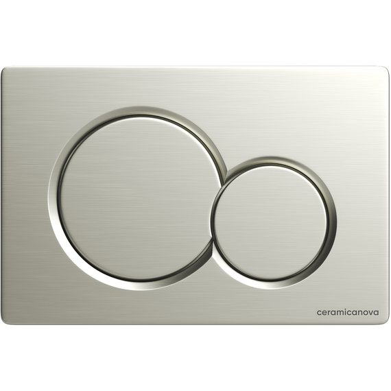 Кнопка смыва Ceramicanova Balance Sphere CN12-003BN, брашированный никель - фото 