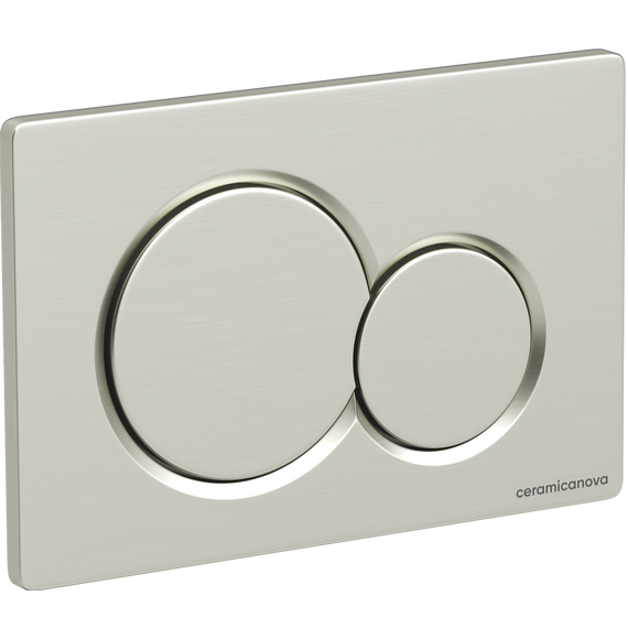 Кнопка смыва Ceramicanova Balance Sphere CN12-003BN, брашированный никель - фото 2