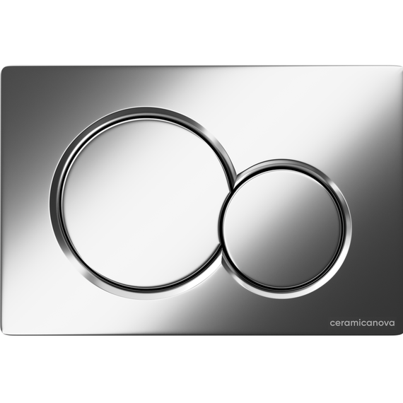 Кнопка смыва Ceramicanova Balance Sphere CN12-003M, хром матовый - фото 