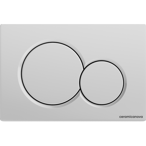 Кнопка смыва Ceramicanova Balance Sphere CN12-003W, белый глянцевый - фото 