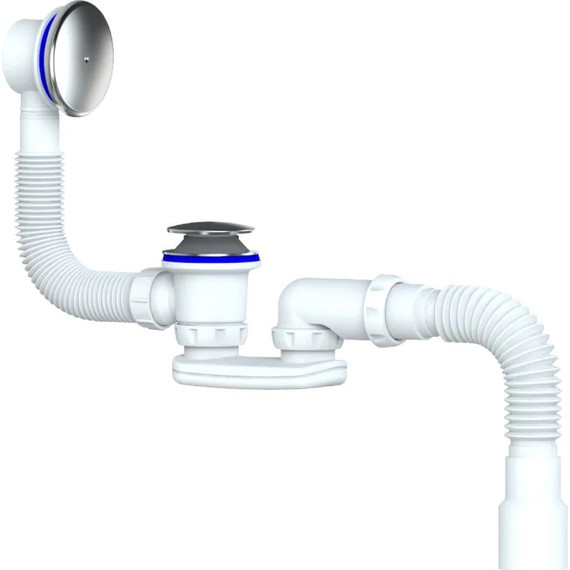 Сифон для ванны Unicorn S122E Click-clack - фото 