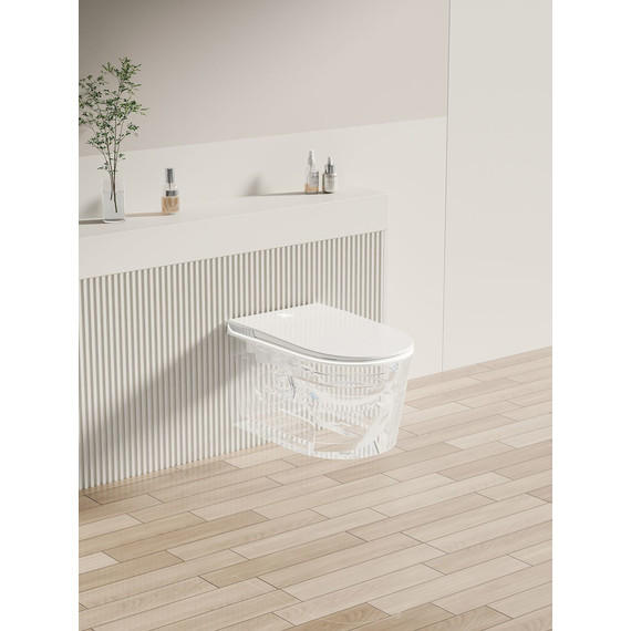 Унитаз-биде подвесной электронный Allen Brau Smart 4.I1001.20 (система смыва Торнадо) - фото 25