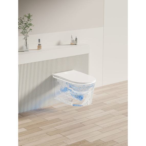 Унитаз-биде подвесной электронный Allen Brau Smart 4.I1001.20 (система смыва Торнадо) - фото 26