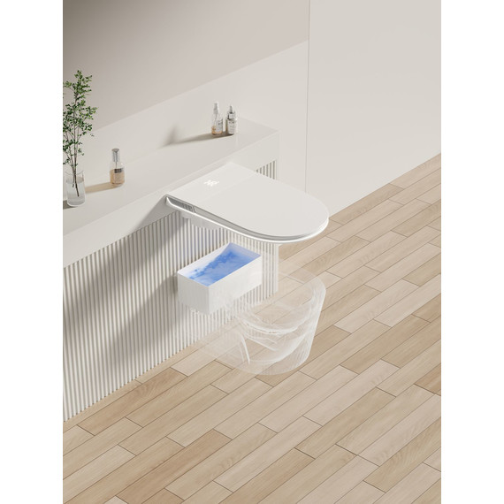 Унитаз-биде подвесной электронный Allen Brau Smart 4.I1001.20 (система смыва Торнадо) - фото 22