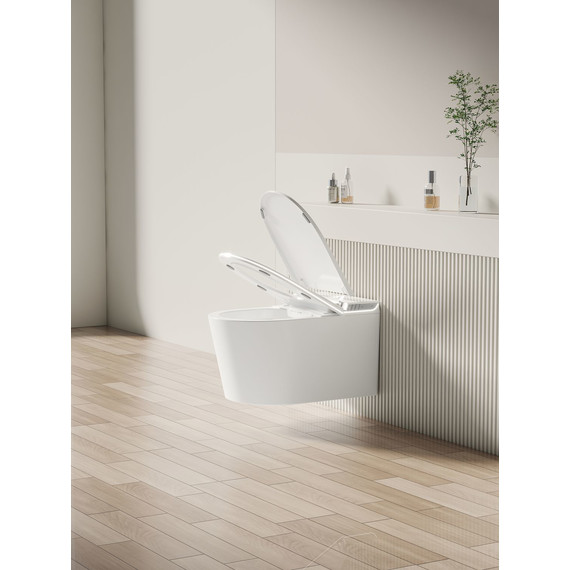 Унитаз-биде подвесной электронный Allen Brau Smart 4.I1001.20 (система смыва Торнадо) - фото 10