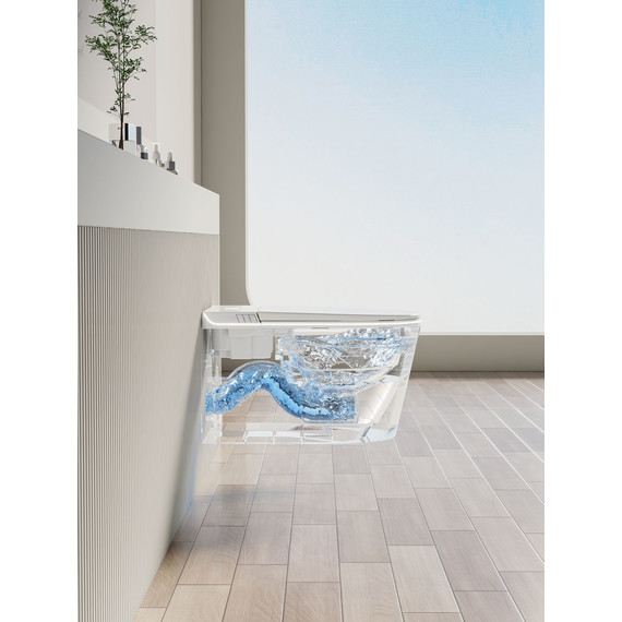 Унитаз-биде подвесной электронный Allen Brau Smart 4.I1001.20 (система смыва Торнадо) - фото 24