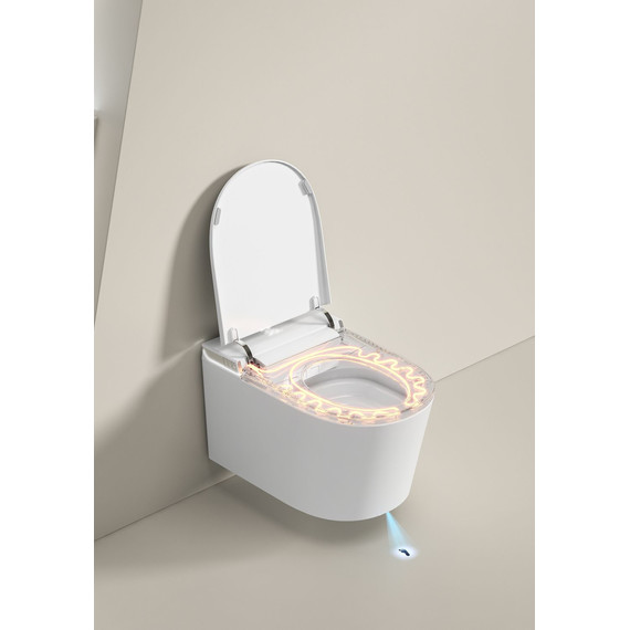 Унитаз-биде подвесной электронный Allen Brau Smart 4.I1001.20 (система смыва Торнадо) - фото 11