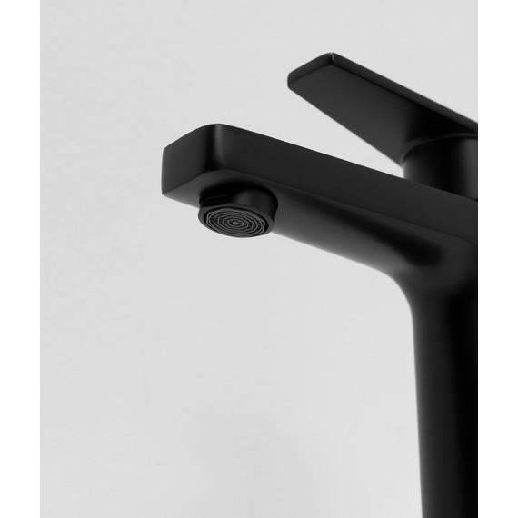 Смеситель для раковины Allen Brau Eclipse 5.E1001-31 (с донным клапаном) чёрный матовый - фото 7
